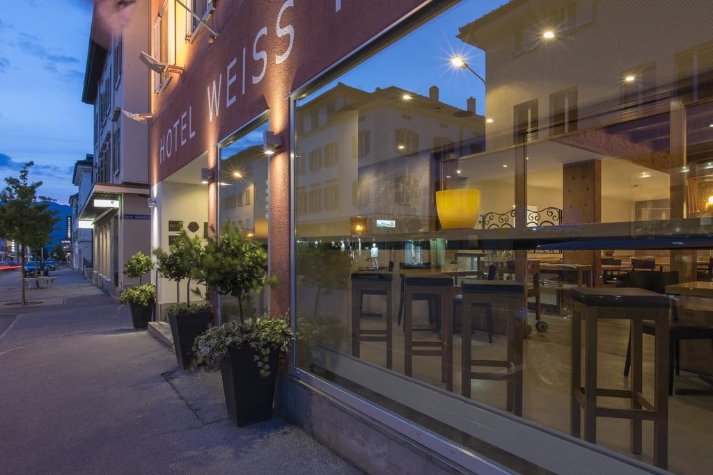 Hotel Weiss Kreuz Thusis Exterior foto